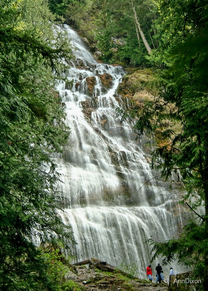 "Bridal Veil Falls, BC, Canada" by AnnDixon Redbubble