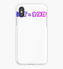 Est. 1980 iPhone Case