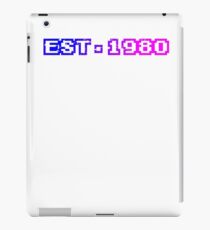 Est. 1980 iPad Case/Skin