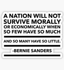 Bernie Sanders quote Sticker