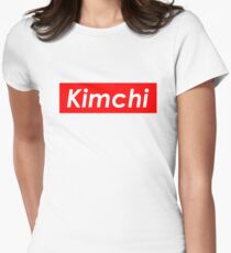 Kimchi 김치 Women's Fitted T-Shirt