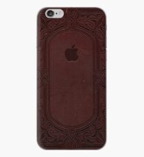 Apple Leder Buchbindung geprägt iPhone-Hülle & Cover