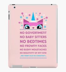Rules By Princess Unikitty (UK Version) iPad Case/Skin