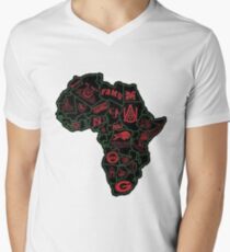 HBCU Roots Men's V-Neck T-Shirt