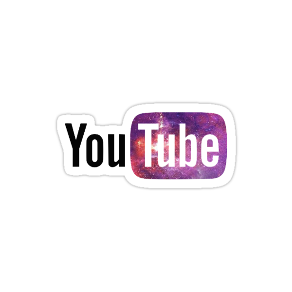 "YouTube Logo" Stickers by elizzyfizzy  Redbubble