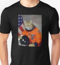 Astronaut Cat Kitten Funny Space Unisex T-Shirt