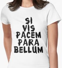 Camiseta entallada Si vis pacem, para bellum