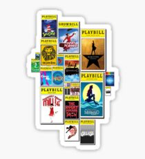 Playbill, Duh! Sticker