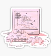 N64 Zelda Ocarina Of Time Sticker