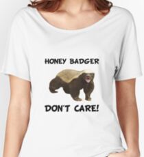 Honig-Dachs interessieren sich nicht Baggyfit T-Shirt