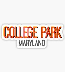 College Park Maryland Snapchat Sticker