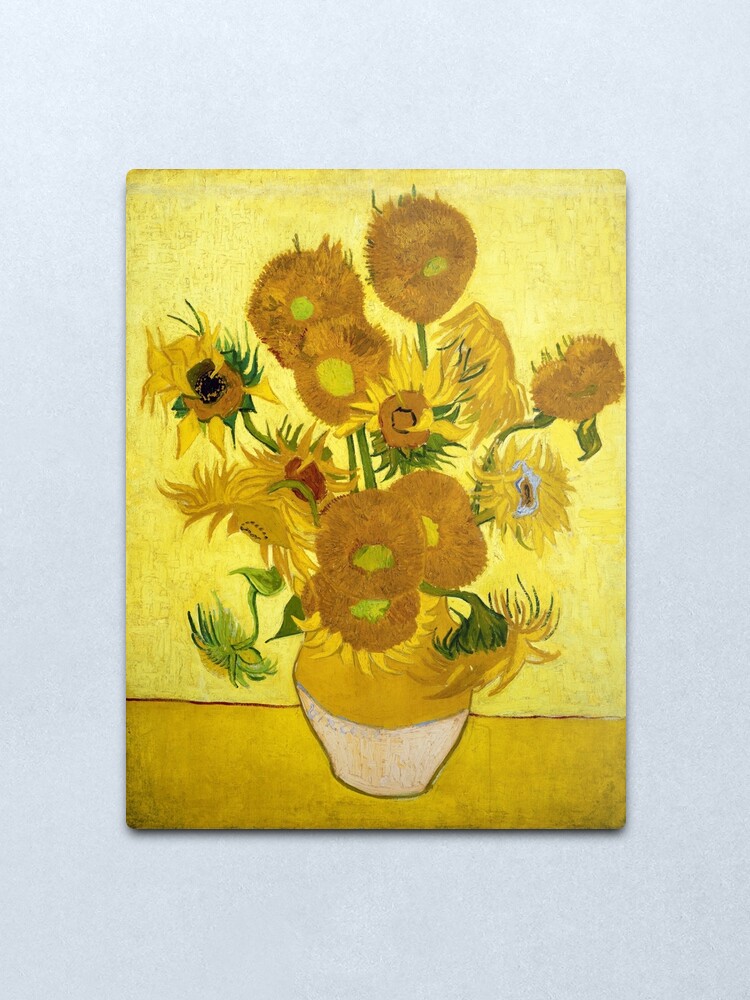 Vincent Van Gogh Still Life Vase With Fifteen Sunflowers