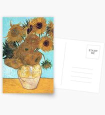 Vincent van Gogh - Stillleben - Vase mit zwölf Sonnenblumen Postkarten