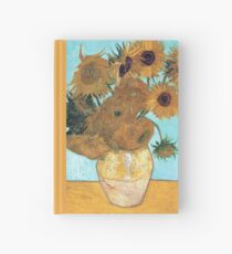 Vincent van Gogh - Stillleben - Vase mit zwölf Sonnenblumen Notizbuch