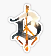 Bloodborne B Hunter's Mark Sticker