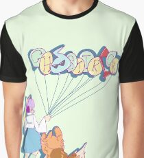 Ghost Trick- Kamila and Missile Graphic T-Shirt