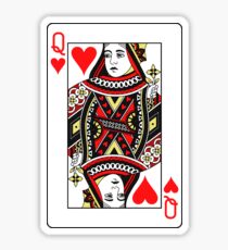 Queen of Hearts Sticker