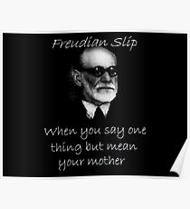 Sigmund Freud Poster Redbubble