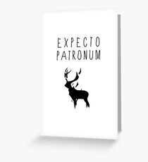Expecto Patronum 02 Greeting Card
