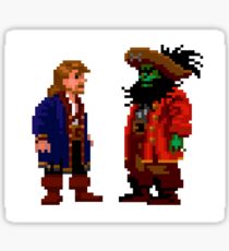 Guybrush & LeChuck (Monkey Island 2) Sticker
