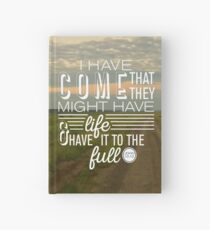 John 10:10 Full Life in Jesus Hardcover Journal