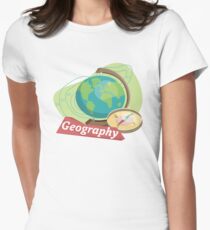 Geography Women's Fitted T-Shirt