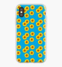 Sunflower Vintage Kitsch Pattern iPhone Case