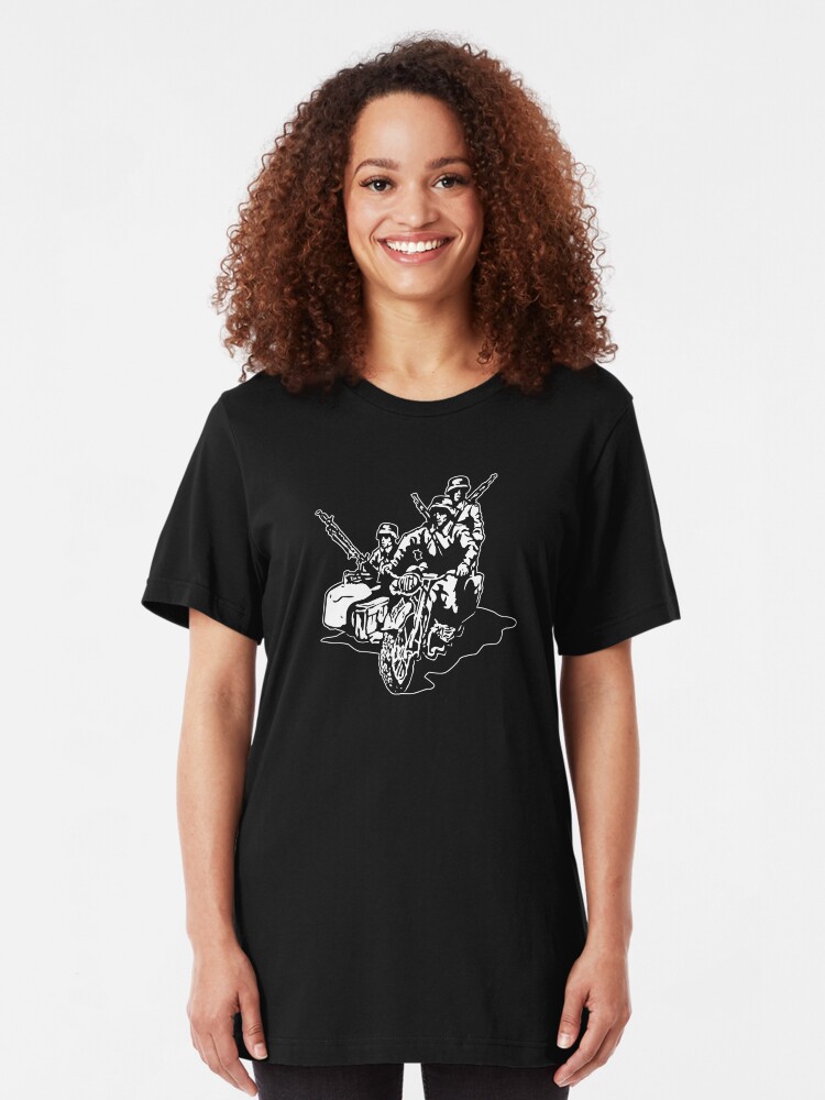 Alternate view of German Military Sidecar Slim Fit T-Shirt