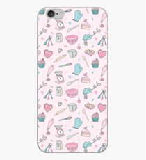 Rosa Backmuster iPhone-Hülle & Cover