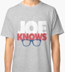 Joe Knows Baseball Classic T-Shirt
