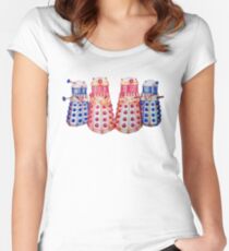 Exterminate ! Women's Fitted Scoop T-Shirt