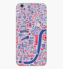London City Map Poster iPhone Case