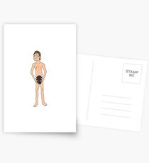 Gaz - The Full Monty Postcards