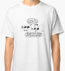 Camiseta clásica Cumplidos musicales
