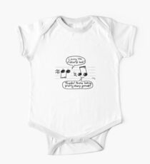 Musical Compliments Short Sleeve Baby One-Piece