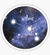 Aries Zodiac Sign, March 21 - April 19 Sticker