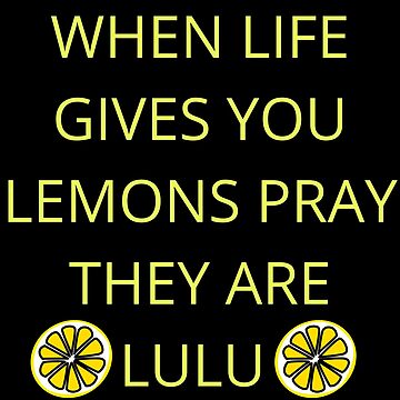 Lemon Sticker Life Gives You Lemon Sticker Lulu Lemon Sticker Cute