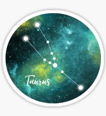 Taurus Zodiac Sign, April 20 - May 20 Sticker