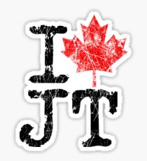I Love Justin Trudeau Sticker