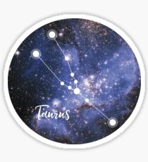 Taurus Zodiac Sign, April 20 - May 20 Sticker