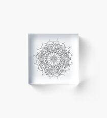 Mandala 3 Acrylic Block