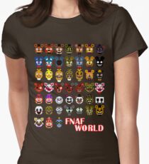 FNAF World Women's Fitted T-Shirt