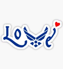 U.S. Airforce Love Sticker