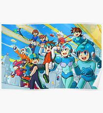 Megaman Megaprint Poster