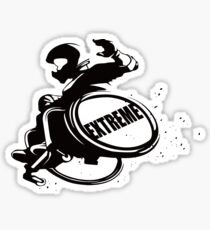 4 wheel extreme Sticker
