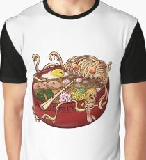 Ramen Monster Graphic T-Shirt