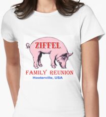 Arnold Ziffel, Green Acres Women's Fitted T-Shirt
