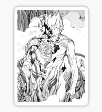 TETSUO MANGA CAP Sticker