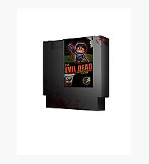 Evil Dead NES Photographic Print