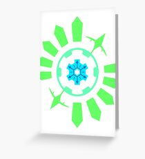 Time Gear Greeting Card
